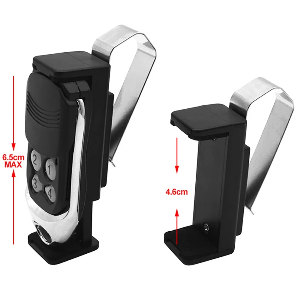 Car Sun Visor Clip Holder Gate Remote for Garage Door Control Car Keychain Universal Car Interior Accessories