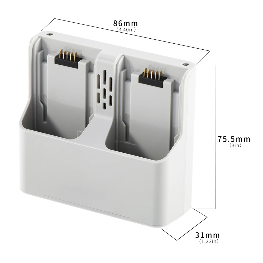 شاحن بطارية لـ DJI Neo Battery Charging Butler مع كابل شحن ثنائي الاتجاه محطة شحن ملحقات الطائرة بدون طيار