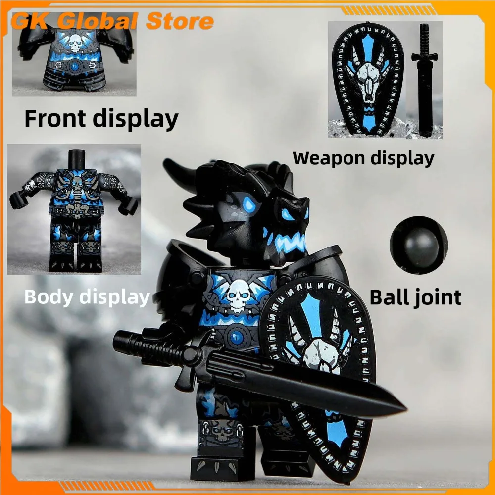 

Undead Dragon Knight Game Figure Peripheral PVC Model Building Block Builders Desktop Decoration Ornaments Kid Birthday Gift Toy