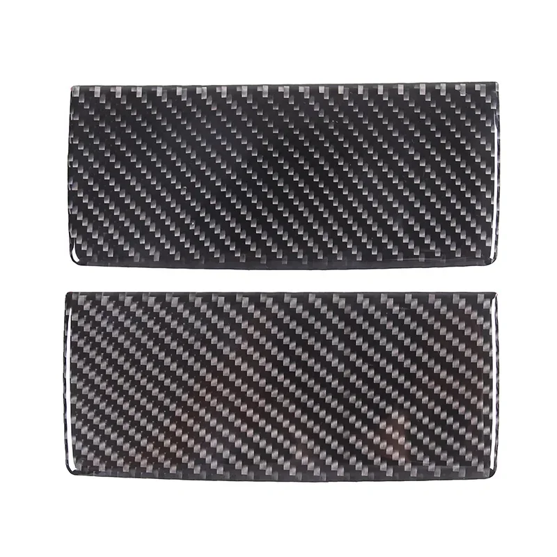 For Land Rover Defender 90 110 130 2020-2024 Soft Carbon Fiber Car Roof Sun Visor Makeup Mirror Panel Trim Stickers Accessories