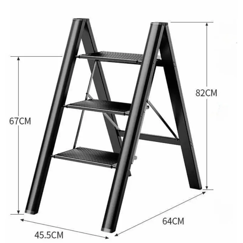 

Home Multifunctional Folding Ladder Thickened Aluminum Alloy Telescopic Portable Anti-corrosion Ladder Stool