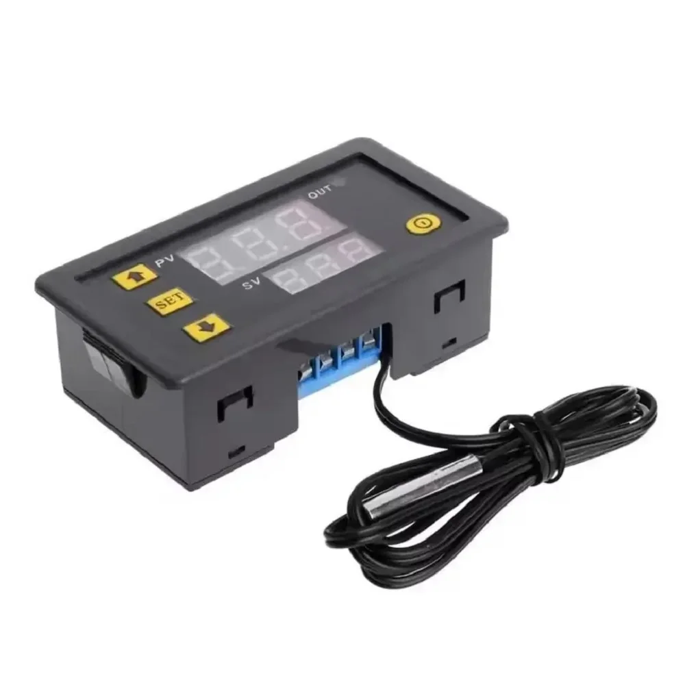 Digital Temperature Controller DC12V 24V AC 110V-220V W3230 20A LED Display Thermostat With Heating/Cooling Control Instrument