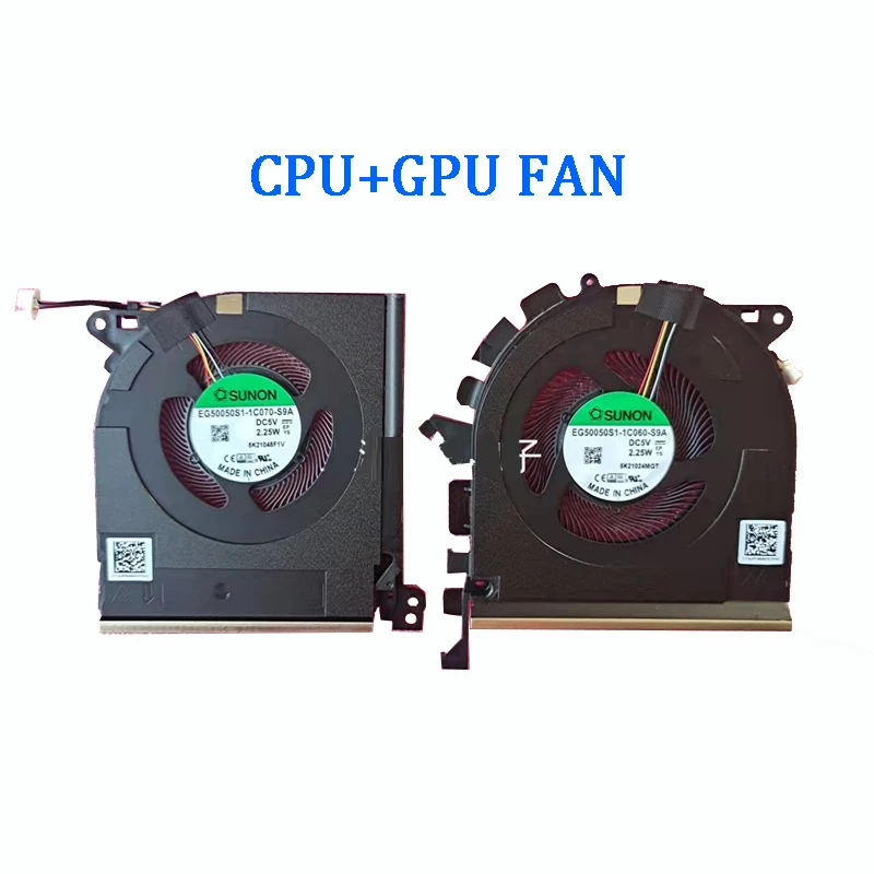 NEW ORIGINAL CPU GPU COOLING Fan FOR HP Zbook Studio Create G7 G8 ZBSG7 ZBCG7 HSN-C06C