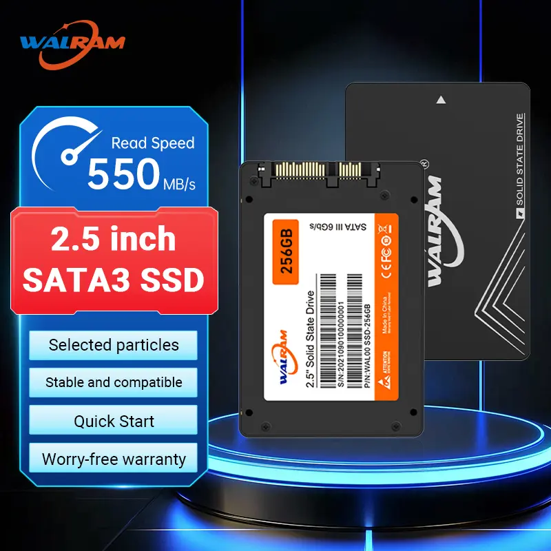 כונן SSD פנימי WALRAM 2.5 אינץ' SATA III