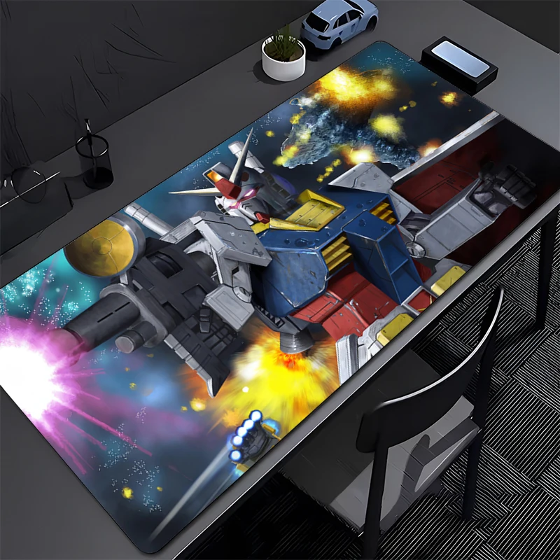 แผ่นรองเมาส์กันลื่นลายกันพลาสติก RX-78-2 ขนาดใหญ่ สำหรับเล่นเกมส์ ใช้ได้ทั้งในออฟฟิศและคอมพิวเตอร์เล่นเกมส์