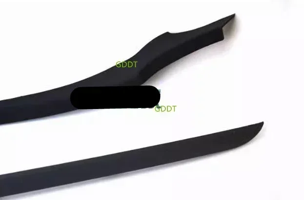 2 Pieces Outside  Windshield Side Hard Rubber for Fiesta 2009-2014 Windscreen Protective Strip Glass Weatherstrip Seal