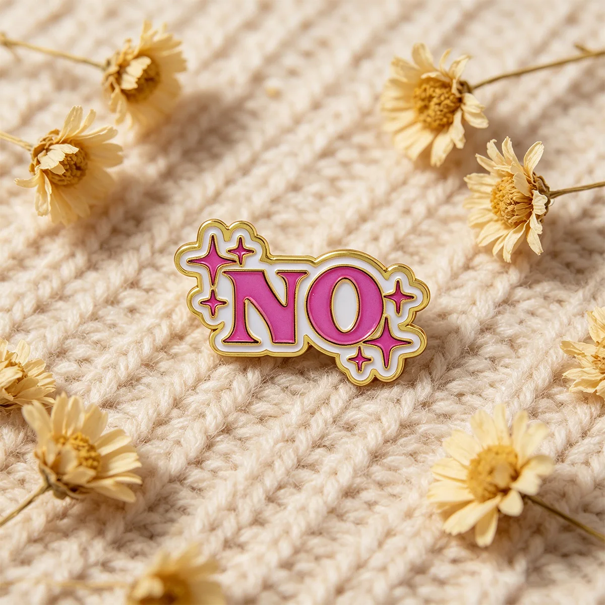 NO Enamel Pin Niedliche Brosche Anstecknadel für Rucksack Reversnadel Kleidung Accessoires Modeschmuck Freunde Geschenke – Detail 6