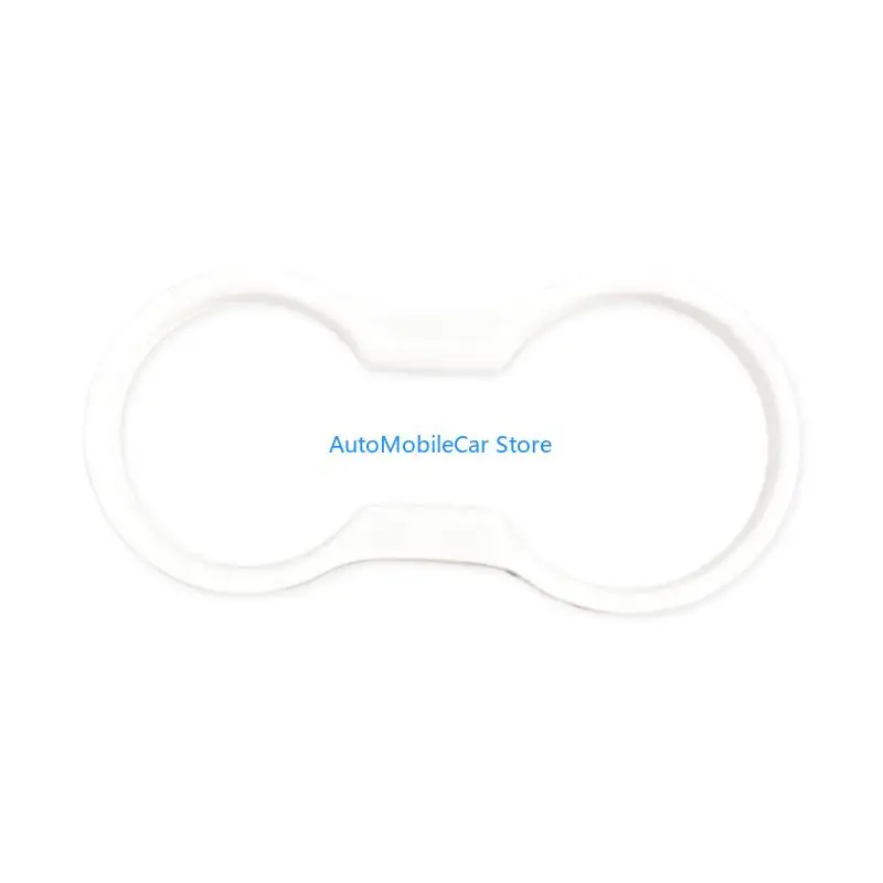 G8TE Interior Console Trim Rings for Select Model, ABS Cup Holder Accent Cover Console Cup Holder Panel Trim
