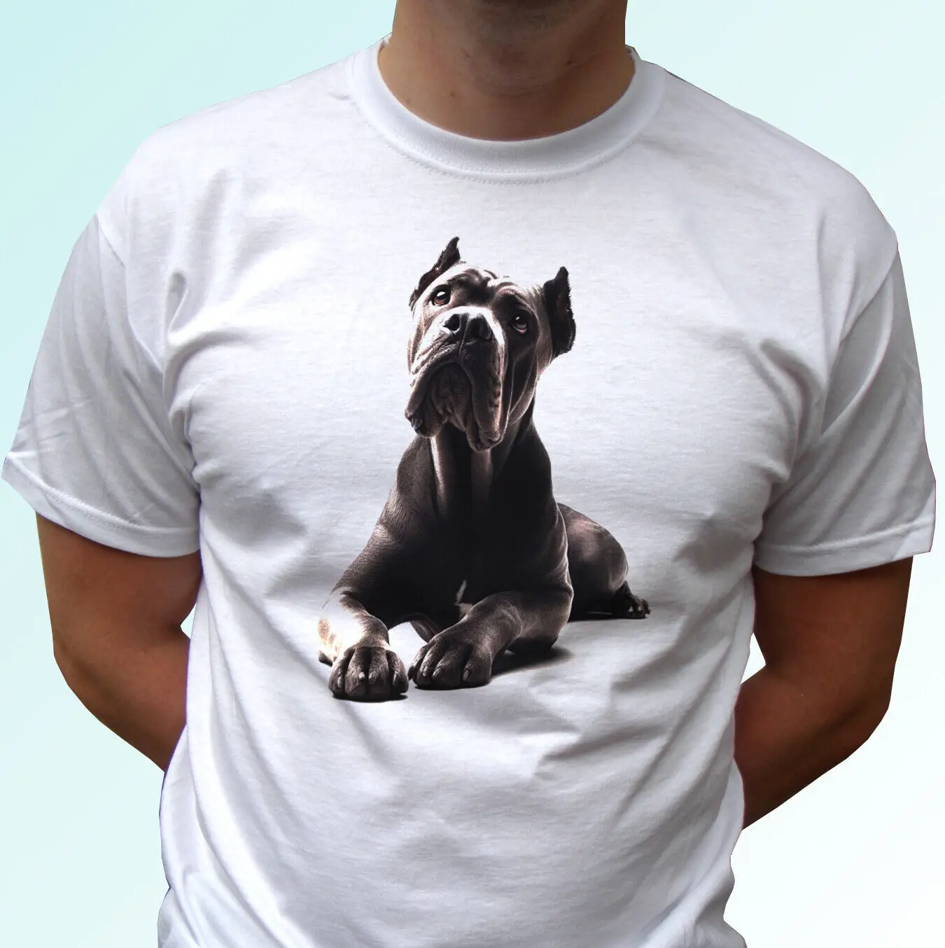 

Cane Corso white t shirt dog top art gift tee italian mastiff design all sizes