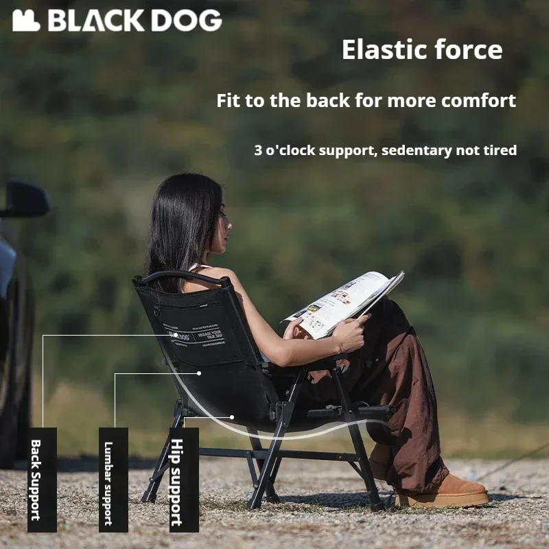 

Складное тактическое кресло Naturehike BLACKDOG Kermit для кемпинга и рыбалки, портативное, из алюминиевого сплава, с отсоединяемыми элементами