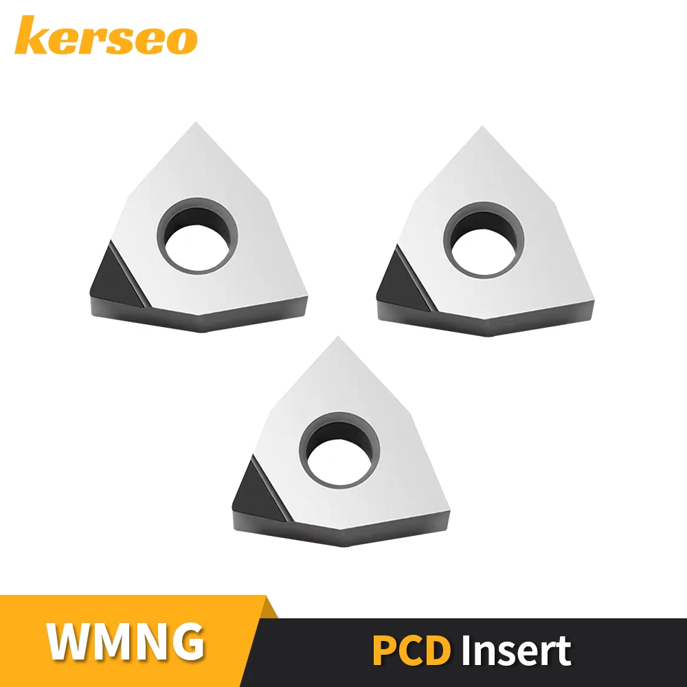 

Алмазная вставка WNMG PCD WNMG 080402 WNMG 080404 WNMG 080408 Режущий инструмент с ЧПУ из алюминиевого сплава, лезвие токарного инструмента для внешнего токарного станка, 1 шт.