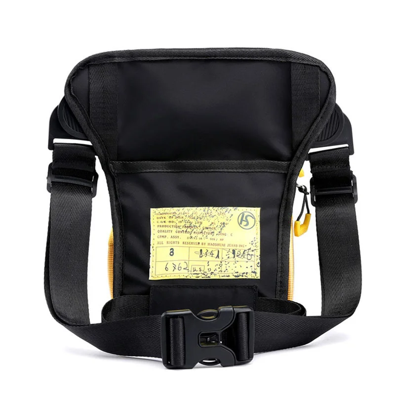 Motorcycle Rider Men Nylon Leg Hip Drop Thigh Bag Military Assault Male Belt Bum Fanny Waist Pack Messenger Shoulder Bags