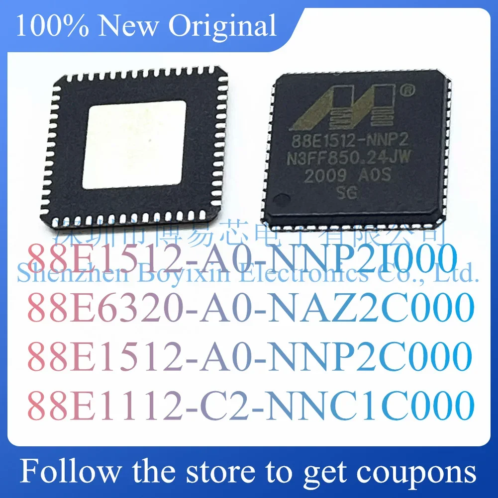 NEW 88E1512-A0-NNP2I000 88E6320-A0-NAZ2C000 88E1512-A0-NNP2C000 88E1112-C2-NNC1C000