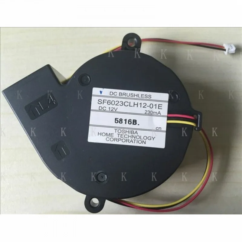 

C FOR High Quality Cooling Fan SF6023CLH12-01E 12V 230mA 60*60*23mm
