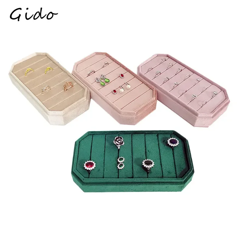 

Multi-color Ring Display Ear Stud Storage Organizers Rings Tray Joyeros Organizador De Joyas