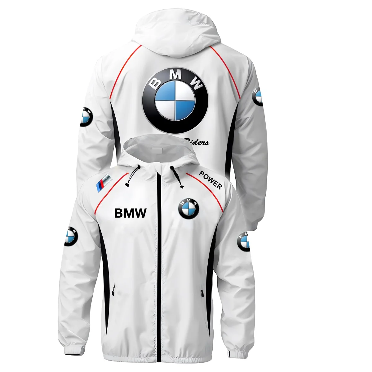 Wiosna Nowa Para BMW Logo Kurtka Motocyklowa Dla Mężczyzn Casual Loose Plus Size BMW Kurtka Top Dla Mężczyzn Z Kapturem Bluza Full Zip