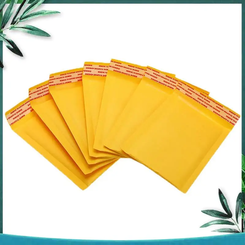 YSS-400 Stk/partij Verdikte Kraftpapier Bubble Enveloppen Zakken Mailers Gewatteerde Verzending Envelop Met Bubble Mailing Zak 15X18 cm