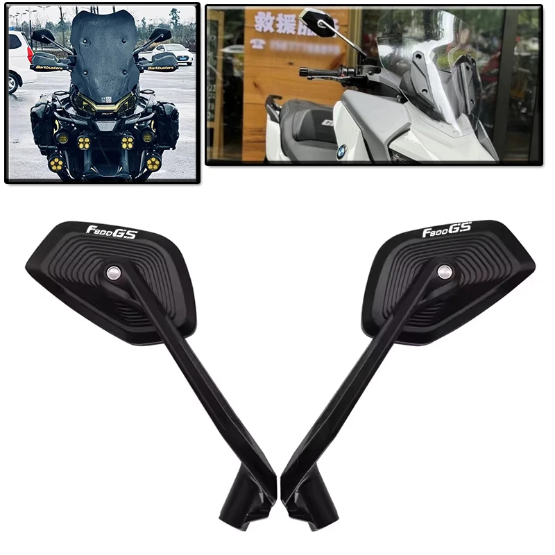 

Зеркала заднего вида для мотоцикла BMW F800GS, черные, из алюминиевого сплава с ЧПУ