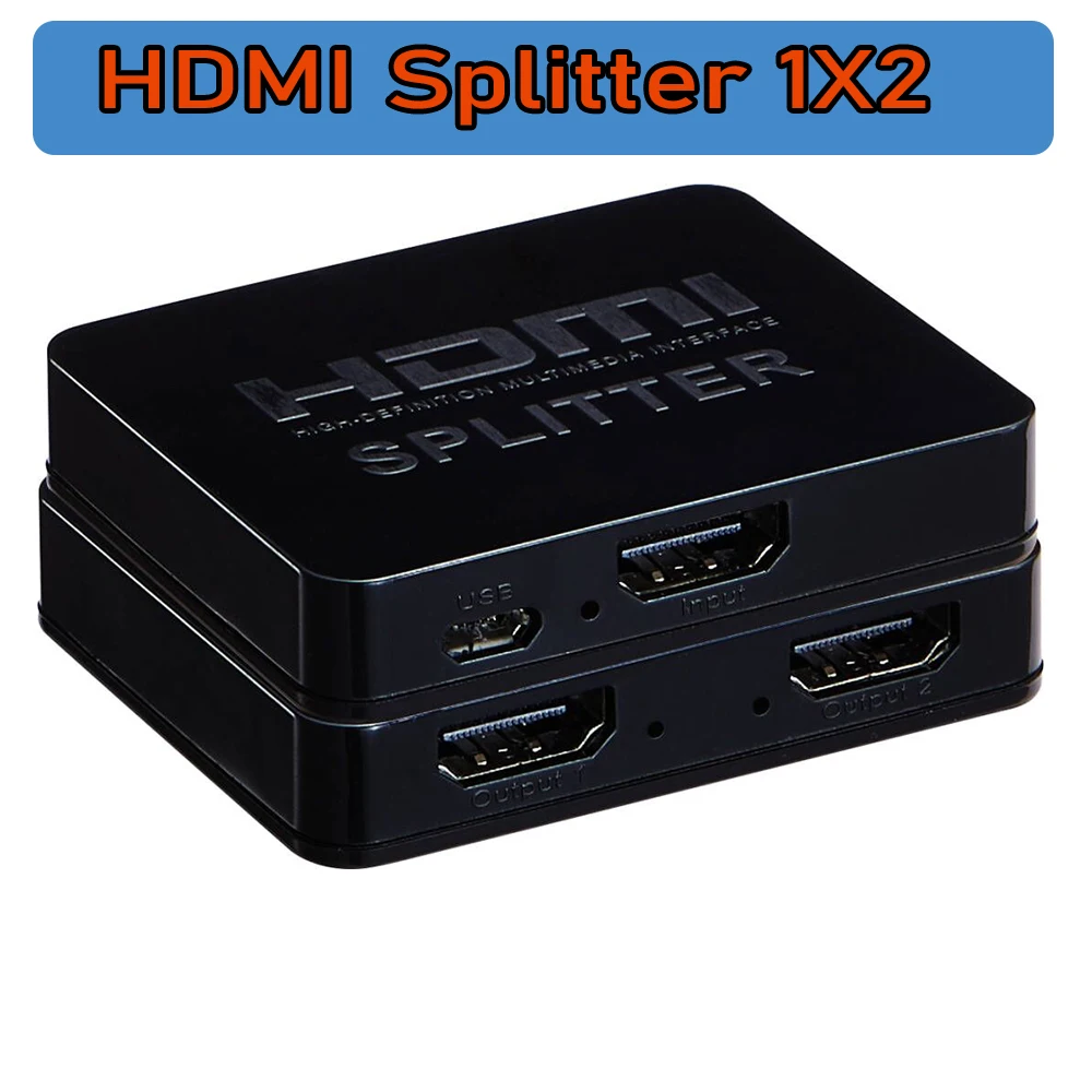 HDMI Splitter 4K 1X4 1X8 HDMI Distributor Splitter 1 in 2 out HDMI