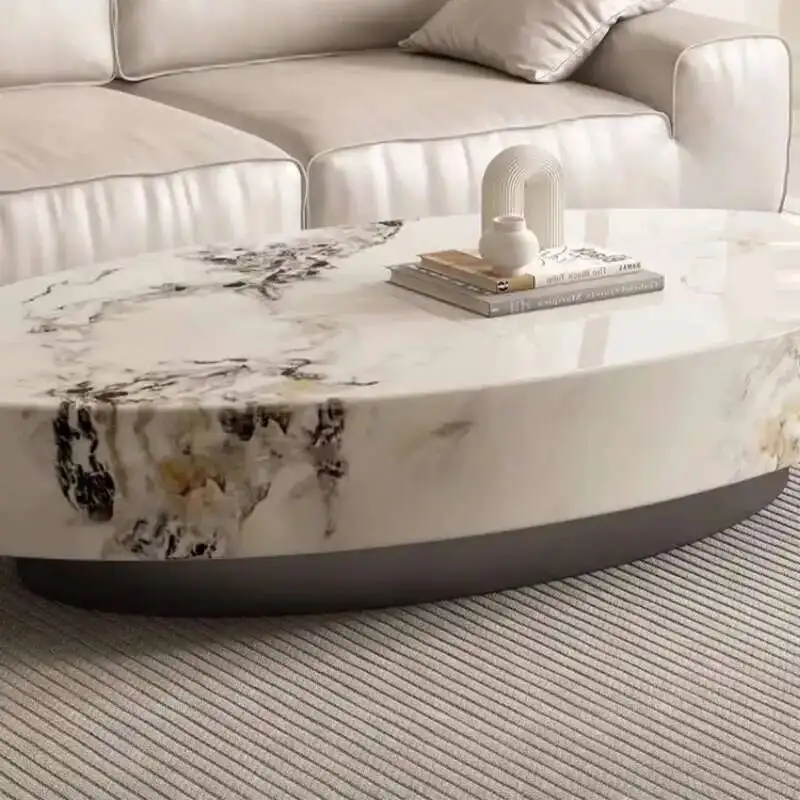 

Oval Hallway Luxury Living Coffee Tables Makeup Room Hospitality Tea Table Lounge Vintage Mesa Auxiliar Living Room Furniture