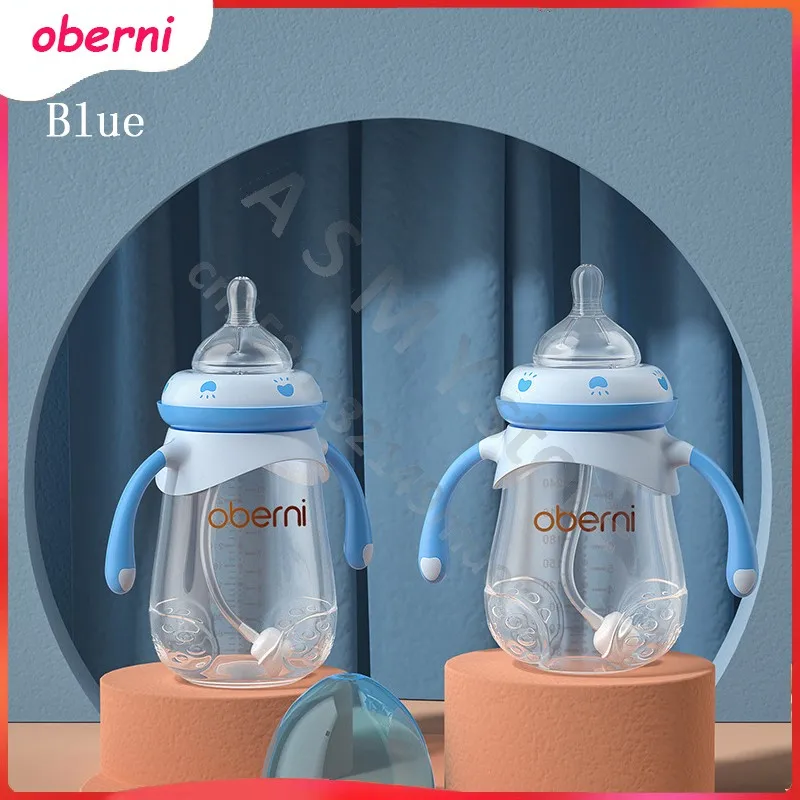 Anti-flatulence bottle/240ML300ML large-capacity PP milk bottle/BPA-free/baby milk bottle/suitable for babies over 6 months old