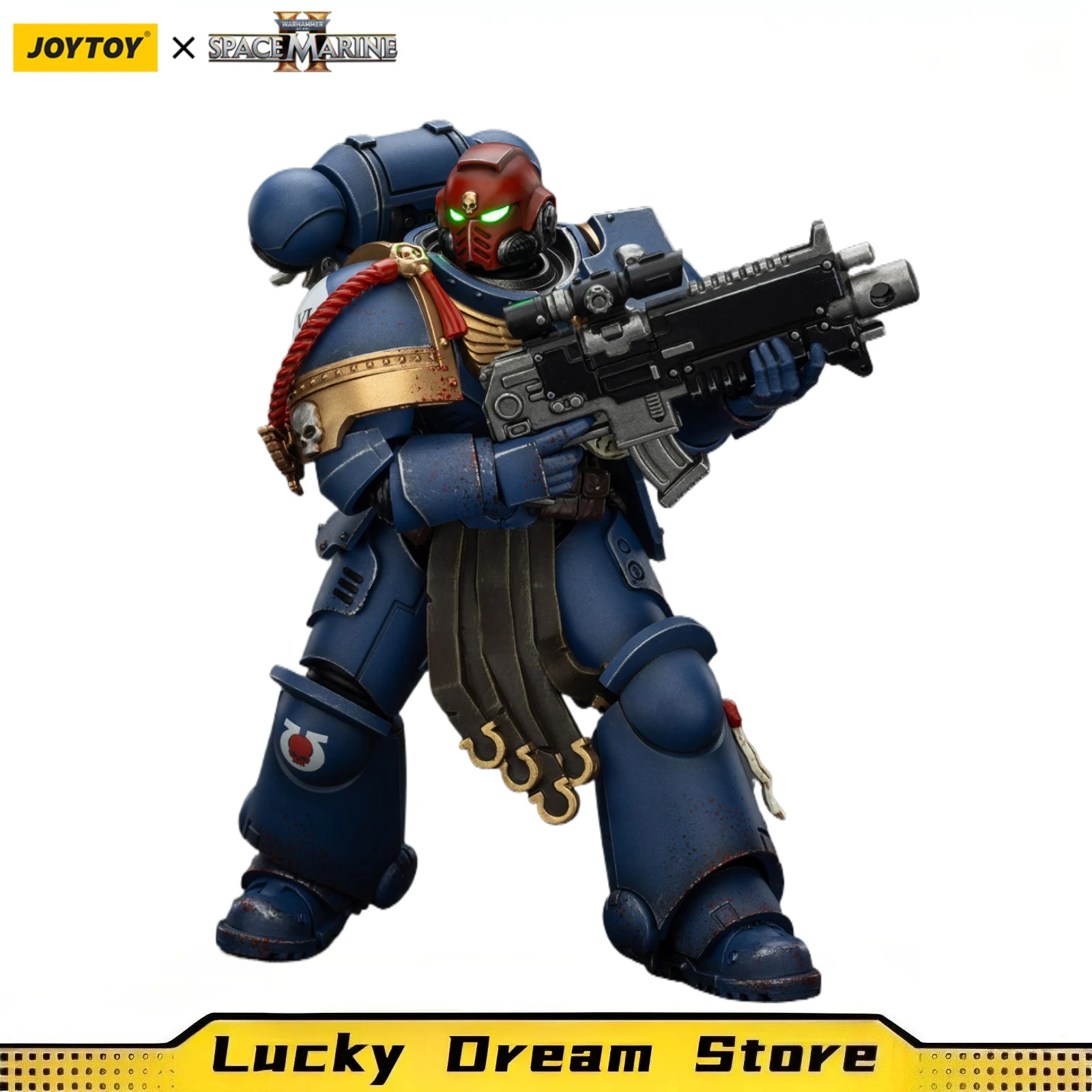 

【JOYTOY】1/18 Фигурка Warhammer 40K Ультрамариновый сержант Модель Gadriel-Collectors Edition