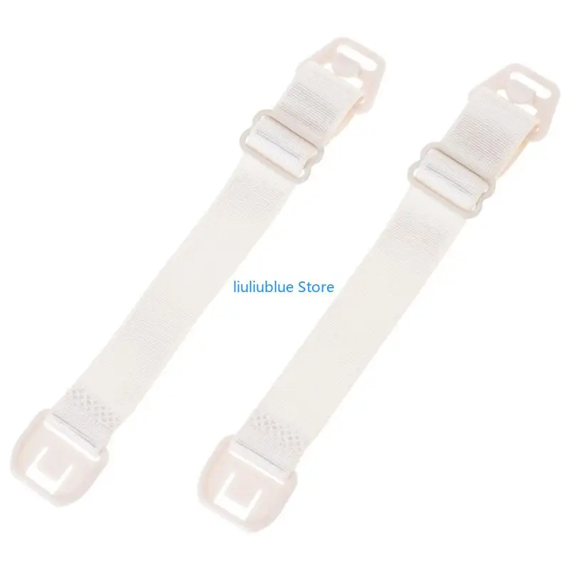 

Breastfeeding Nursing Bra Adjust Buckles Hand-Free Pumping Bra Strap 2PCS 62CF
