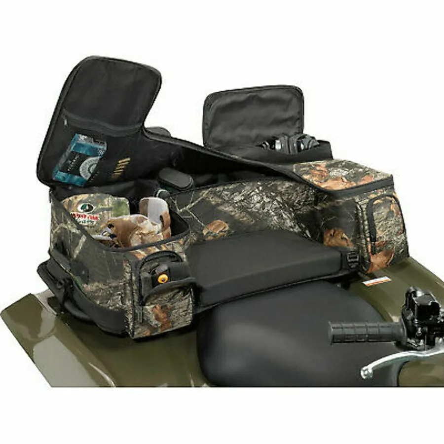 

Universal ATV Rear Rack Seat Soft Storage Cargo Bag Mossy Oak Breakup Moose