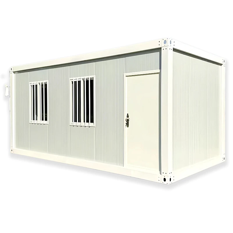 

20ft Eco-friendly Flat Pack Modular Container House for Home Office Workshop School Mall Dining Made of Sandwich Panel