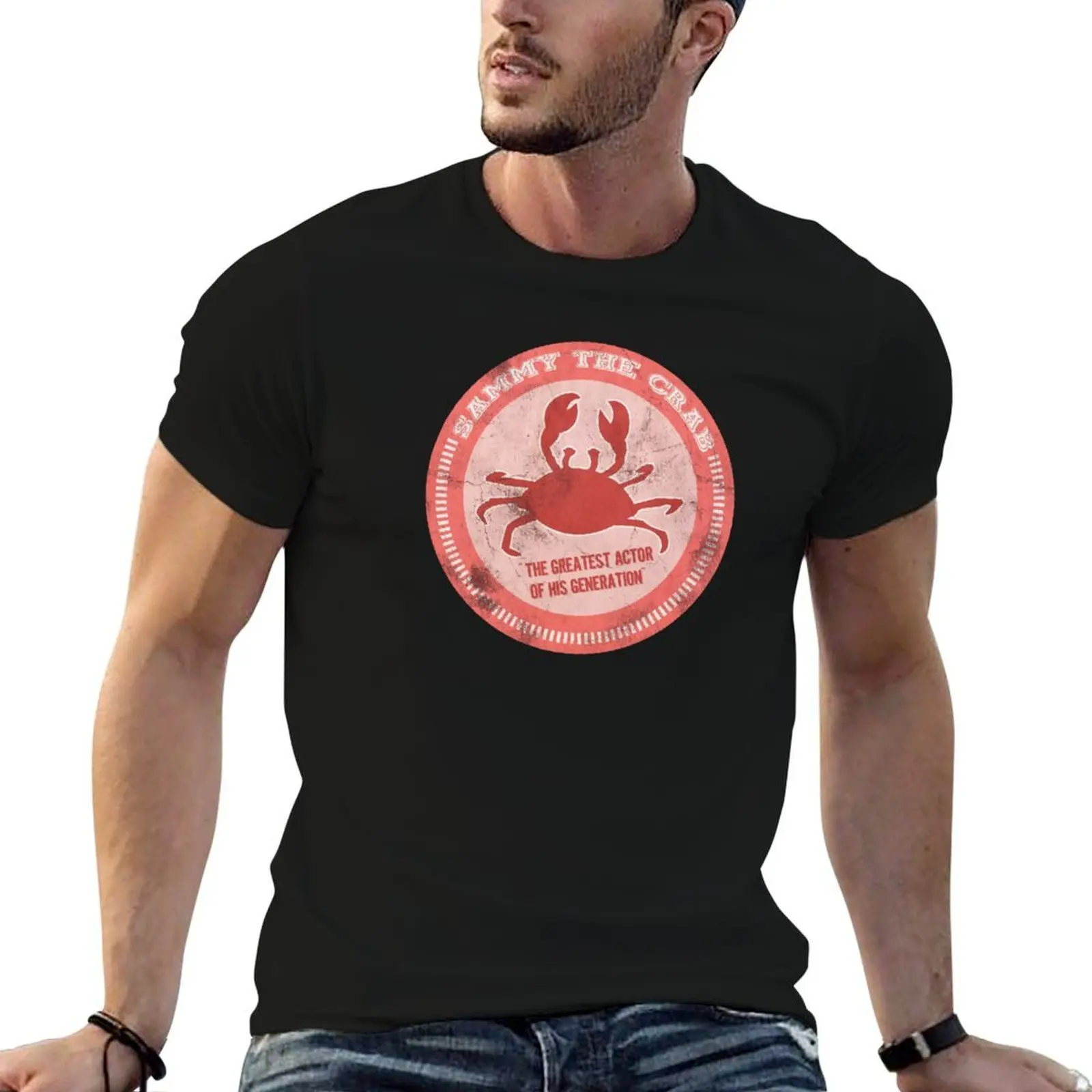 

Sammy the crab T-Shirt t shirt man casual t shirts for man cotton funny T-Shirt