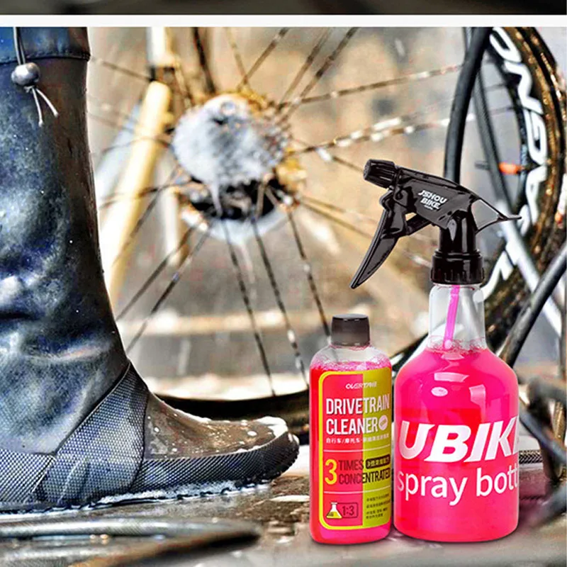 Detergente per catene di biciclette da 100ml detergente per trasmissione di biciclette, liquido per la pulizia e la manutenzione, spray sgrassante per bici da strada pieghevole MTB