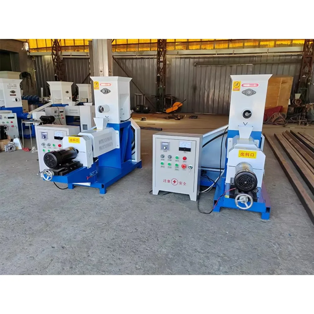 Single Screw Pet Food Extruder Machine for Dog & Cat Feed Production High Efficiency Motor & Gear Components view 3