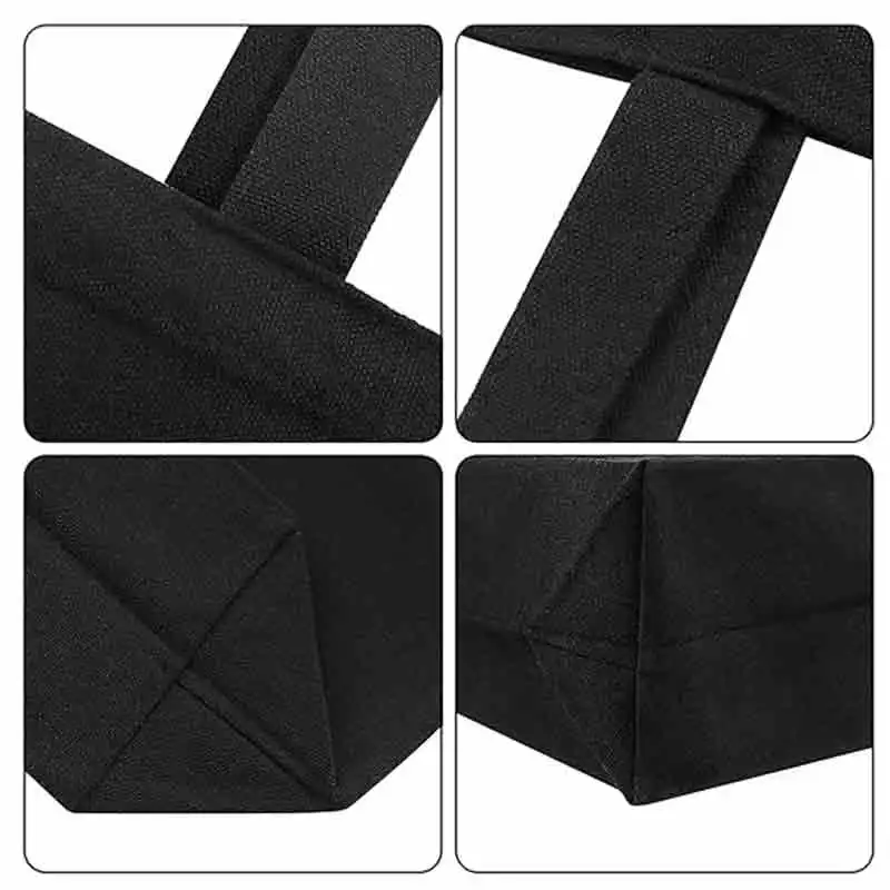 VWE2 2 Pcs Reusable Large Canvas Tote Bags, Blank Multi-purpose Canvas Bags, Suitable for DIY Project