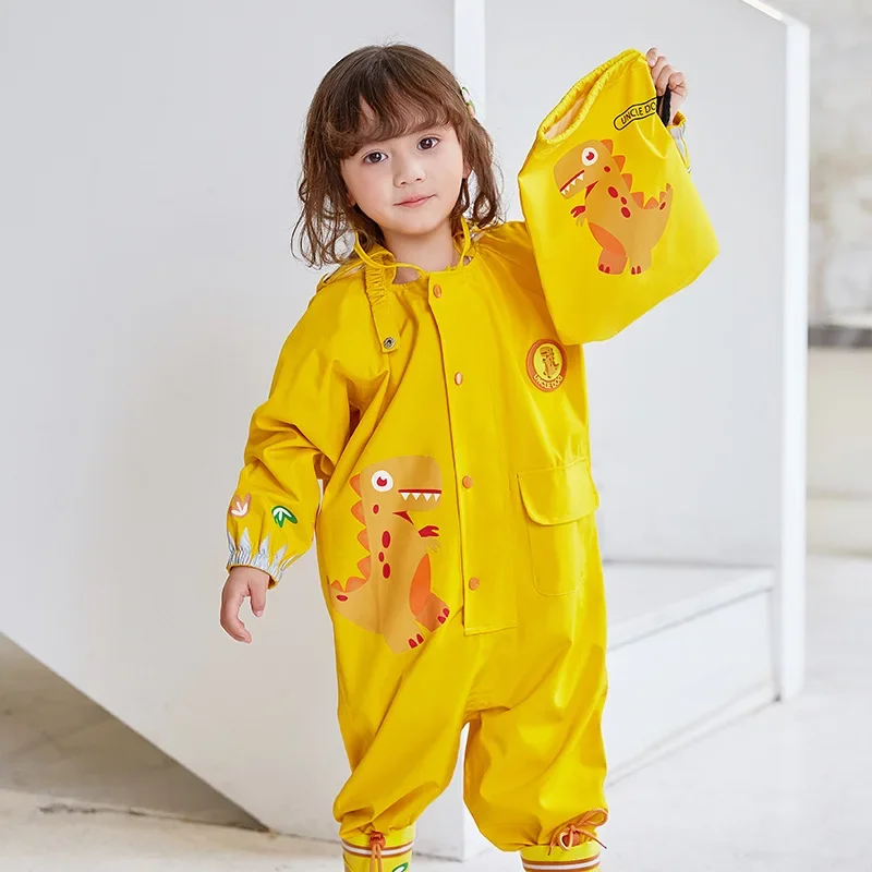 Camping Cycling Children's Raincoat Biker Raincoat Waterproof Tourist Poncho Child Rain Clothes Overalls Gabardinas Rain Covers