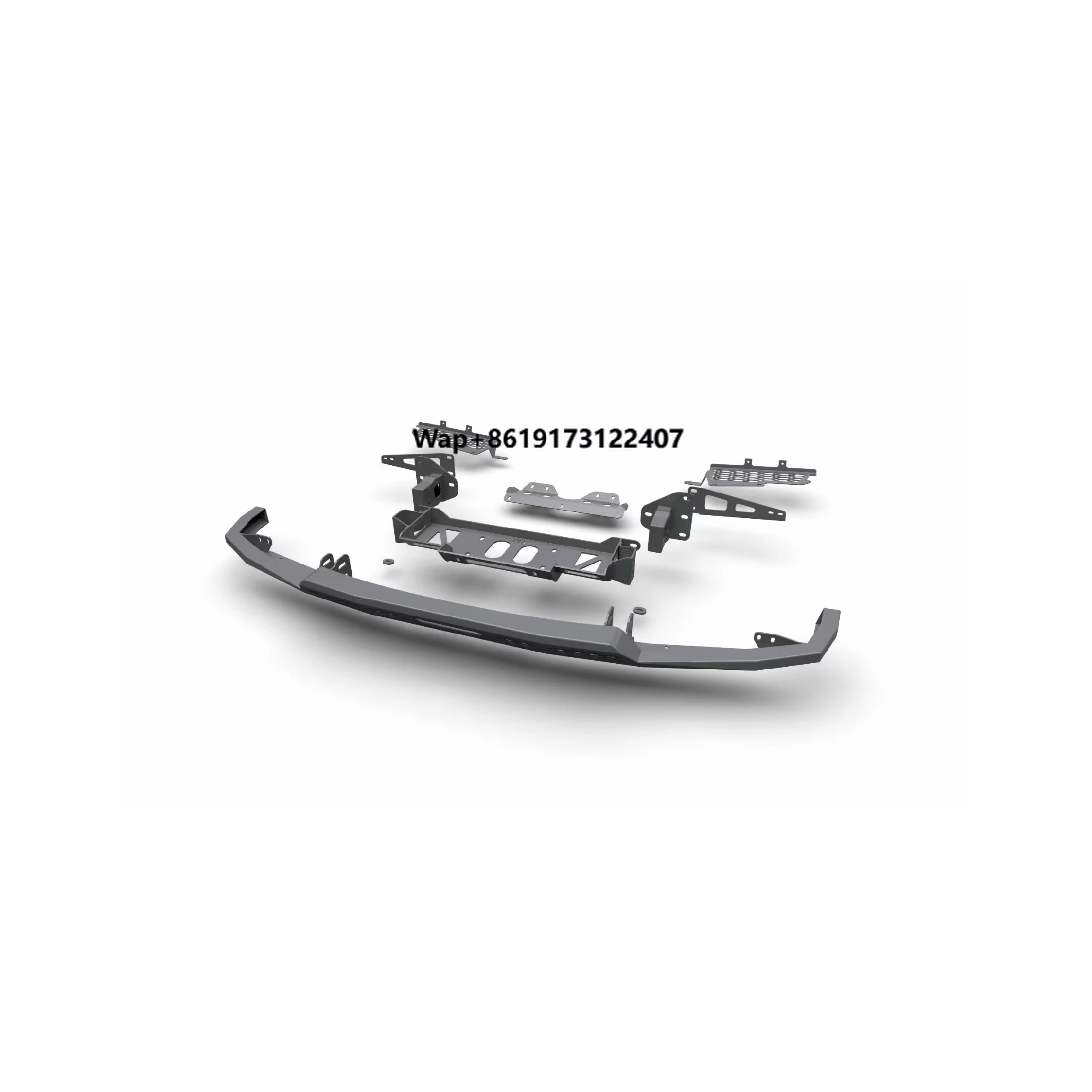 

Good Quality Offroad Accessories Front Bumper for Patrol Y62 Carbon Steel 5mm Inner