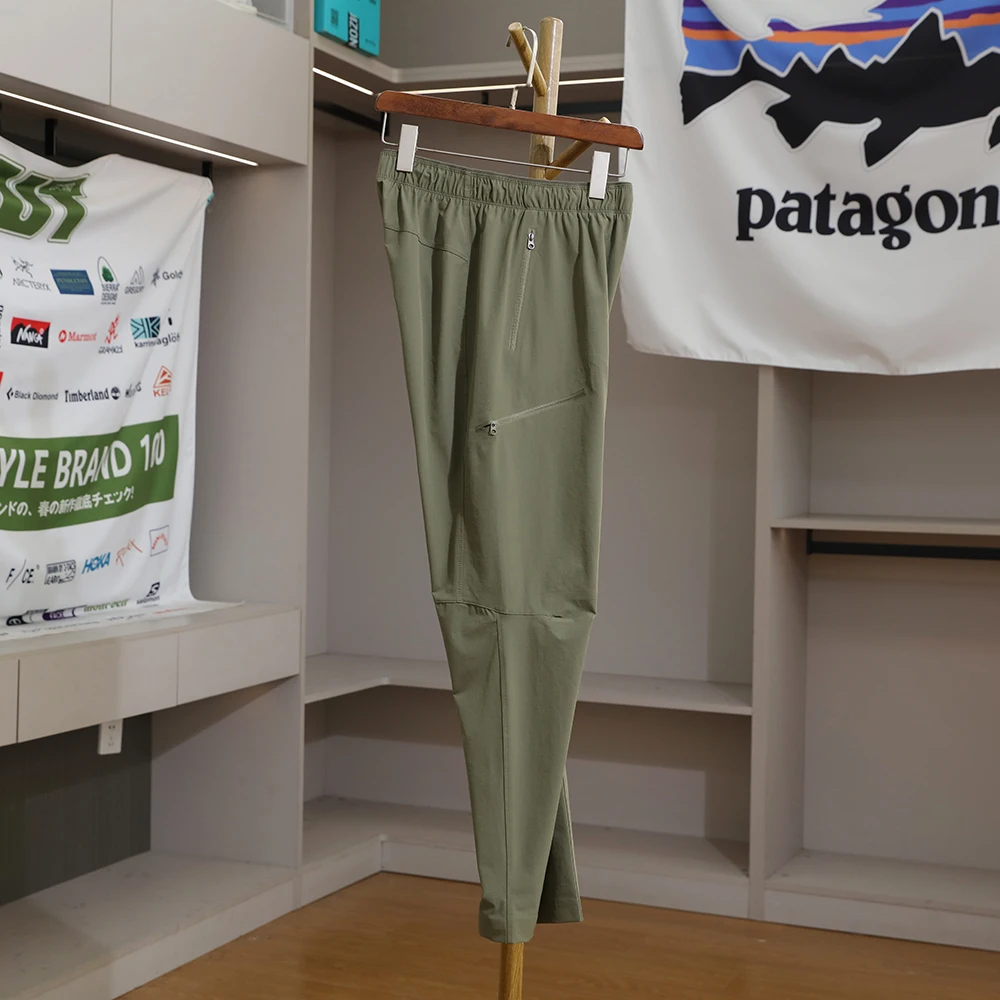 

Men's Outdoor Lightweight Soft Pants Casual Straight Leg Trousers Breathable Quick Dry Anti-Water Resistant Knife