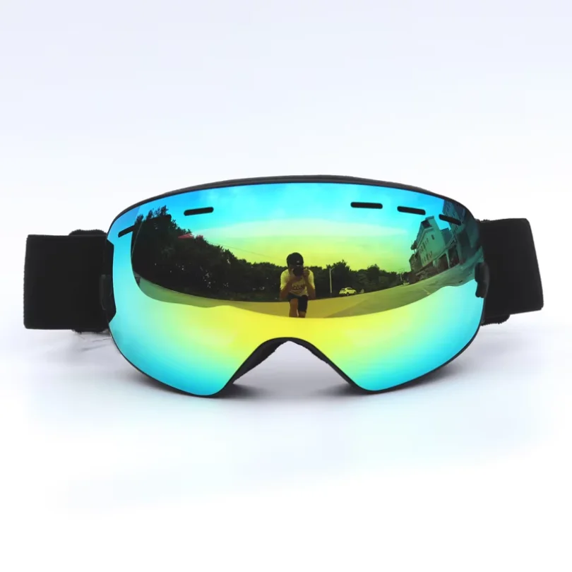 Outdoor Snowing High Quality Ski Goggles Wholesale Anti-fog Sports Ski Goggles Capable of Wearing Myopia Glasses