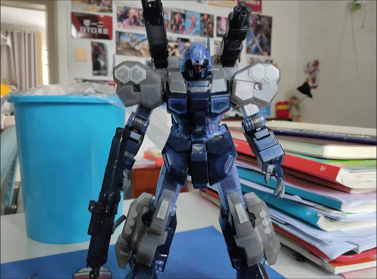 Daban 6641 MG 1/100 Jesta Cannon الجمعية أطقم منمذجة لون شفاف عمل الشكل نماذج بلاستيكية أطقم جمع اللعب الهدايا #2