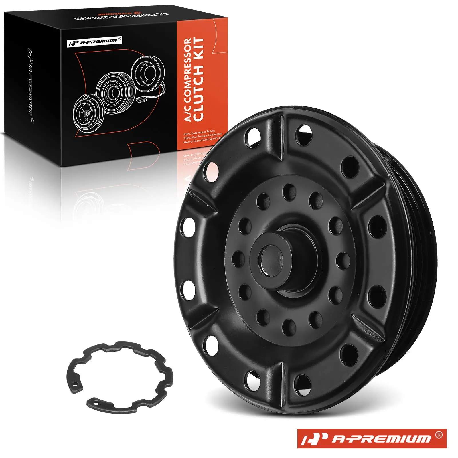 A-Premium AC Compressor Clutch Kit for Jeep Compass Patriot 2007-2008 Dodge Caliber 2007-2009