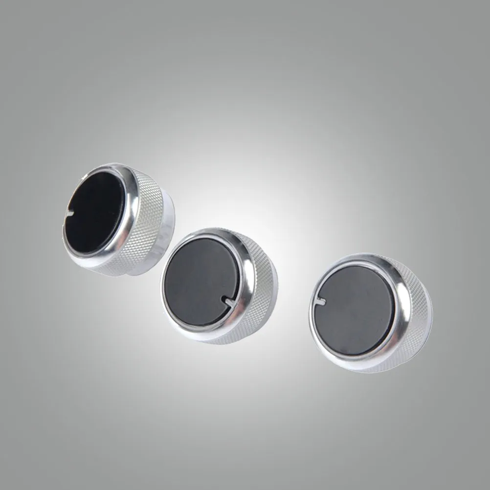 

Комплект из 3-х ручек управления кондиционером для Ford Mondeo 2005-2014, алюминиевый сплав, с полупрозрачным кольцом, для интерьера автомобиля