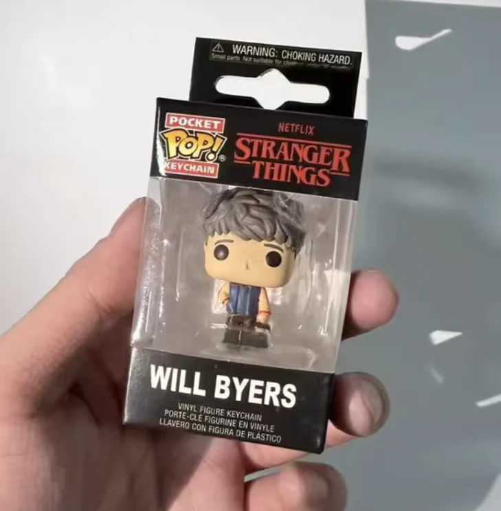 13 styles Newest FUNKO POP Pocket keychains Demogorgon Dustin