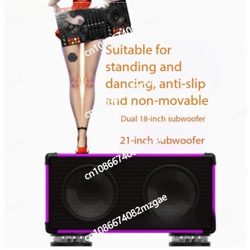 

Амортизирующая подставка для динамиков KTV-баров с регулируемой пружиной, виброизоляцией и защитой от резонанса, для сабвуферов