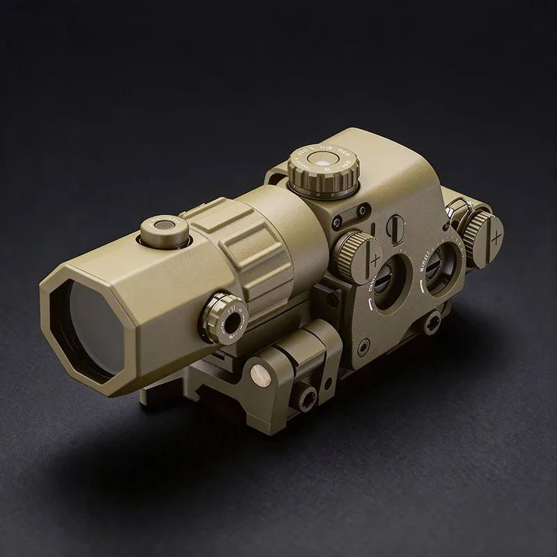 Holographic Scope Set (including Compact 3x Scope), Equipped with Red/Green Dot Light Source - Suitable for BB Guns (Free Gift), Improves Visibility and Accuracy, Compatible with Air Rifles, Making It the Perfect Holiday Gift