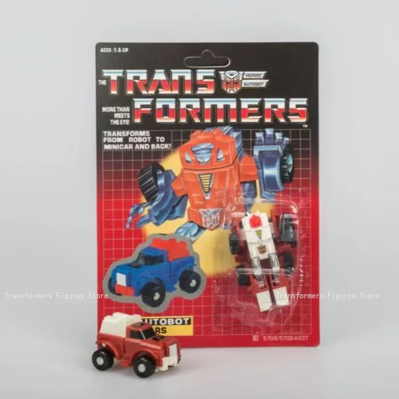 

Anime Transformer G1 Minibots Action Figure Set - Bumblebee Cliffjumper Brawn Hound Mini Vehicles Collection Model Toys