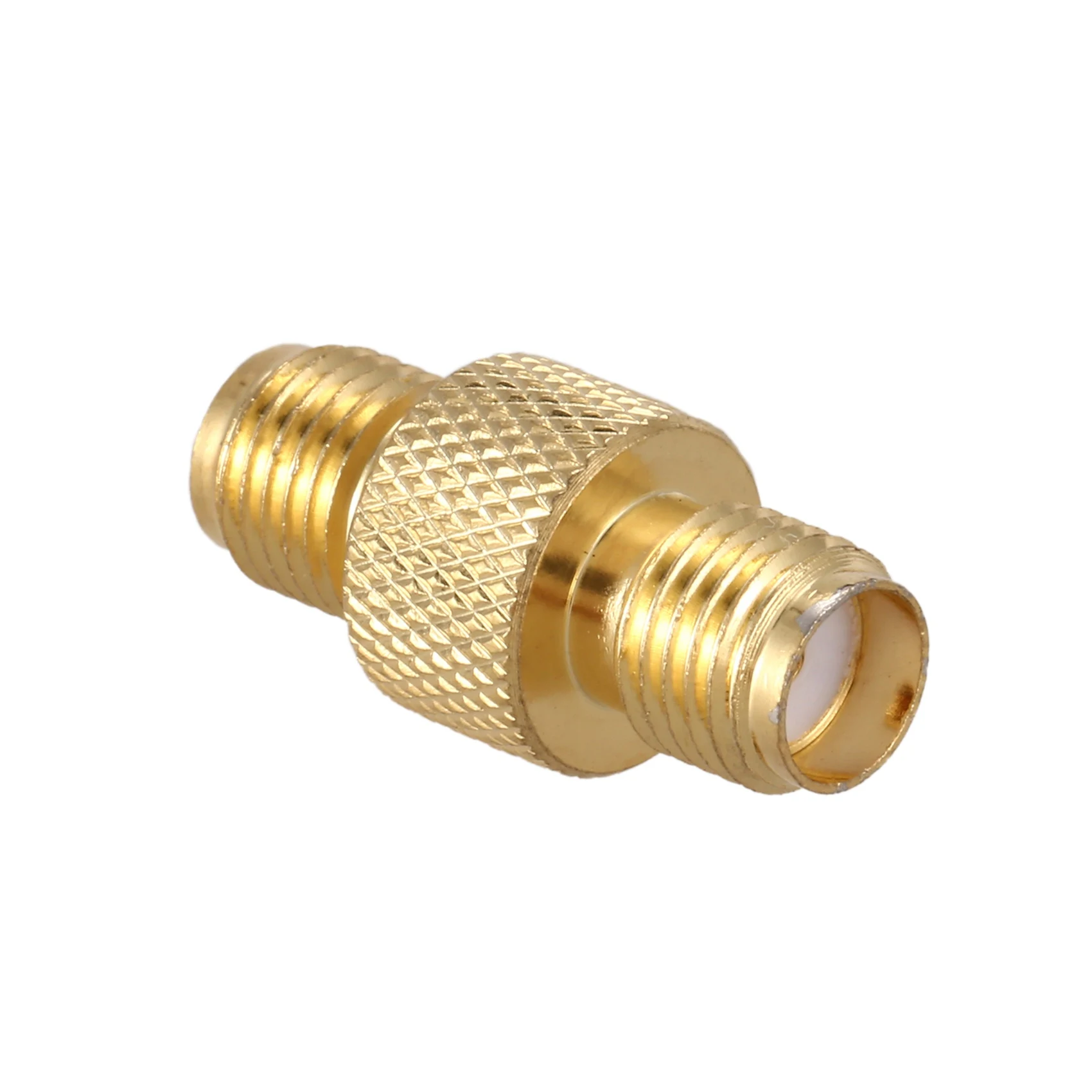 

4X SMA Female To Female Barrel Adapter RF Coax Connector Straight,Gold