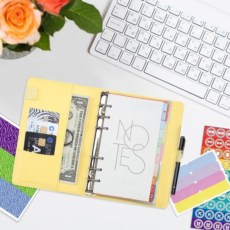 Binder Hand Grootboek Cash Envelop Budget Binder Creatief Contant Budget Financiële Planner Handboek