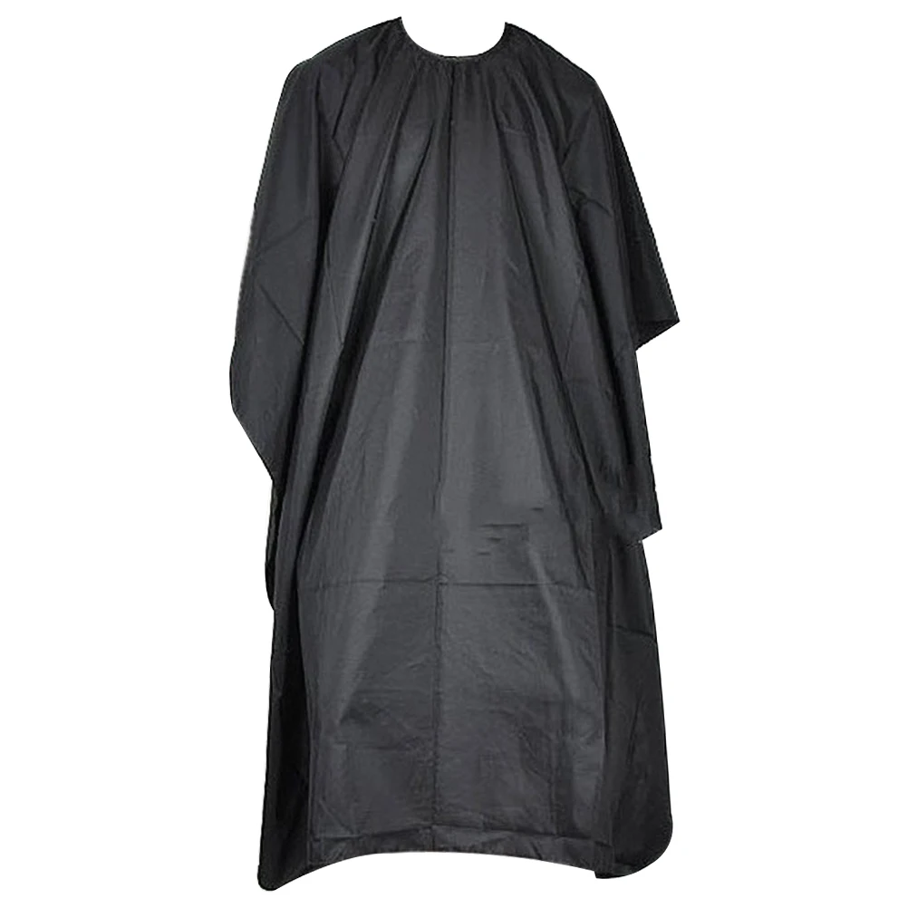 

2Pcs Hair Cape Barber Cloth Black Cloak Salon Polyester Apron Capes Gown Hairdressing Lightweight Durable Easy Clean Dry Quickly