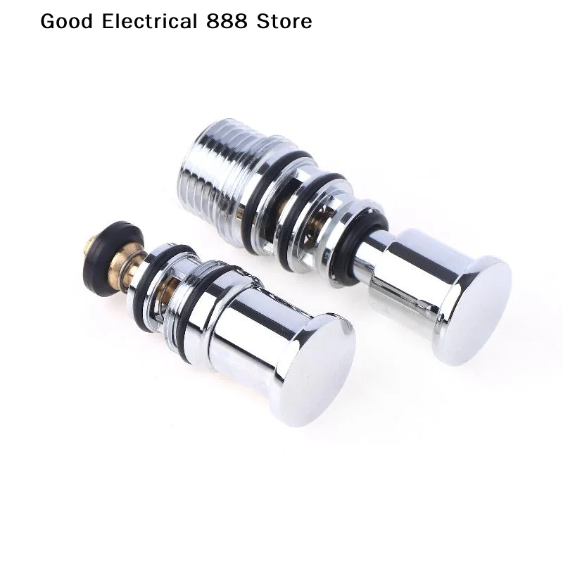 1pcs Shower Switch Valve Spring-Loaded Pull-up Water Diverter Triple Bathtub Spring-type Pull Water Distributor Home Improvement
