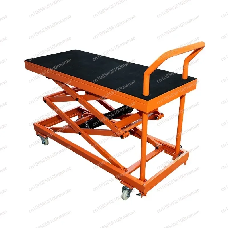 

Electric lifting horse stool Hydraulic platform truck Trolley Scissor type Workbench Small Bricklaying Interior decoration