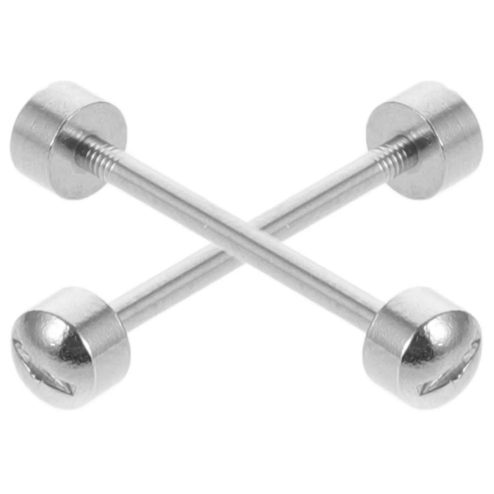 

2Pcs Watch Strap Link Rod Repair Tool Screw-in Durable 16mm Inner Diameter Strong Connection for Watch Band Buckle